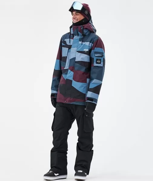 Snowboard Jassen<Dope Snow Adept ShardsBurgundyBlue