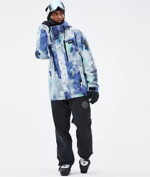 Ski Jassen<Dope Snow Blizzard Full Zip SprayBlueGreen