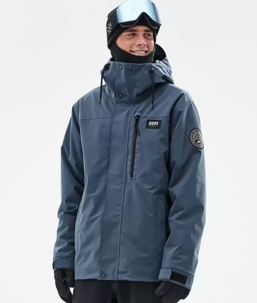 Snowboard Jassen<Dope Snow Blizzard Full Zip MetalBlue