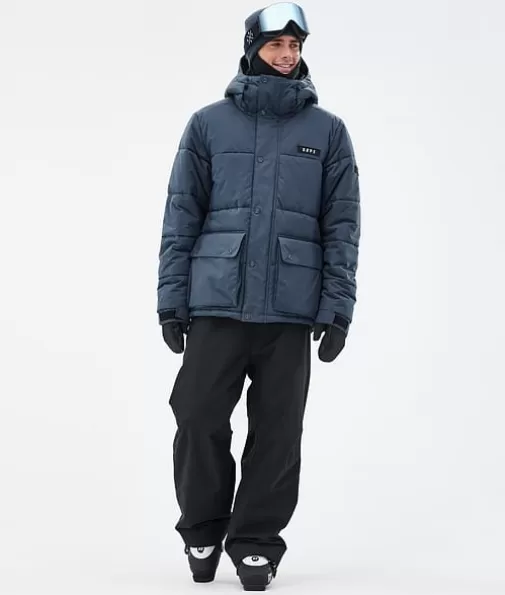 Ski Jassen<Dope Snow Puffer Full Zip MetalBlue