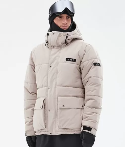 Ski Jassen<Dope Snow Puffer Full Zip Sand