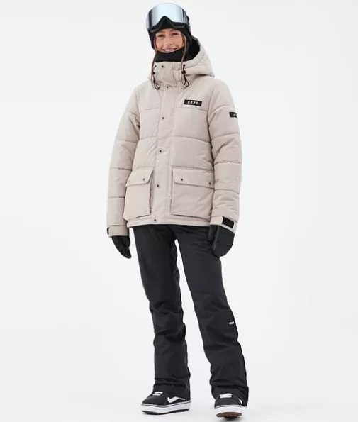 Snowboard Jassen<Dope Snow Puffer W Full Zip Sand
